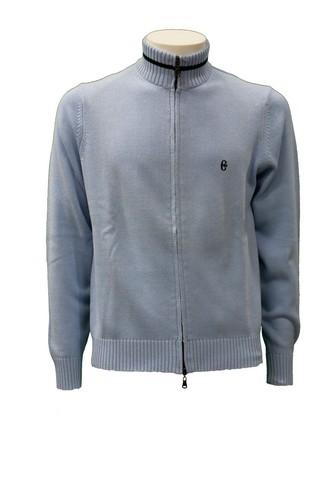 Cardigan uomo celeste - cardigan, da