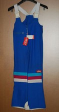 vintage salopette ski suit jet