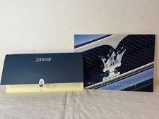 Maserati 3200 GT catalogo pubblicitario vintage depliant brochure tedesco 1998