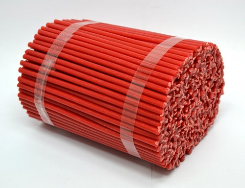 100 candele rosse - 100, pz
