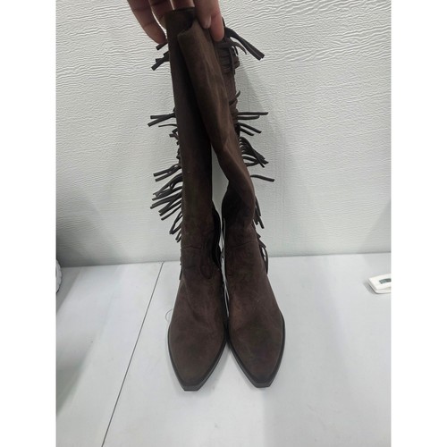 Stivali western donna filo