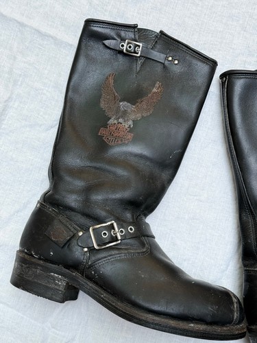 Stivali moto vintage harley - stivali,