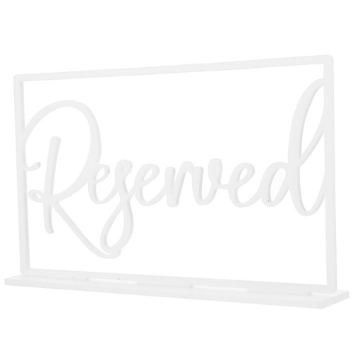 Insegne riservate per sedie - insegne,