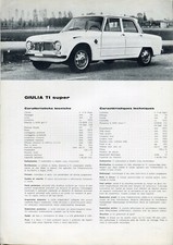 Brochure/opuscolo vendita Alfa