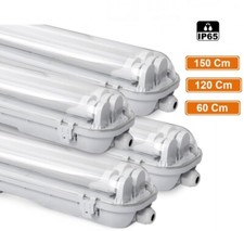KIT 4 PEZZI Plafoniera Stagna