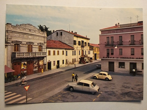 Migliaro piazza - (ferrara).,