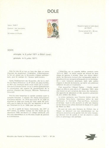 Francia n15 foglio - francia, 1971