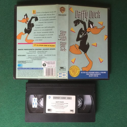 Vhs warner daffy duck ita - vhs, (ita