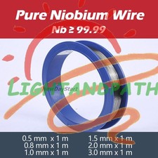 Filo di niobio puro 99,99% -