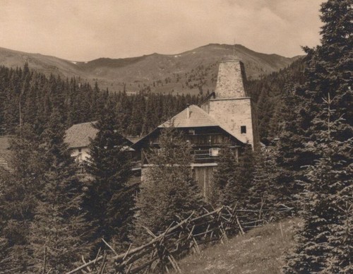 Rppc cabina alpina foresta - rppc,