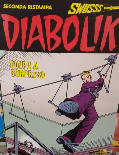 Diabolik seconda ristampa - diabolik, ristampa-
