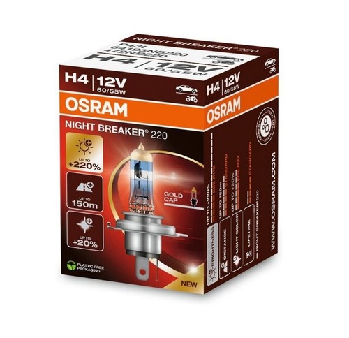 Osram 12v night breaker - h4,