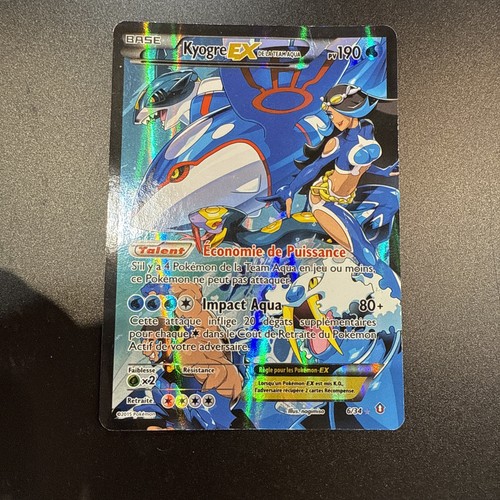 Carte pokémon kyogre la - pokémon,