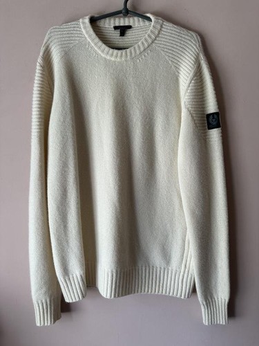 Maglione uomo belstaff beige - uomo,