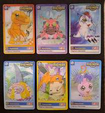 Lotto 6 Carte Digimon