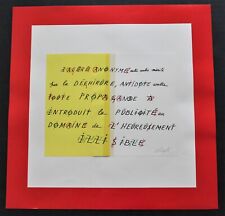 JACQUES VILLEGLE' - nouveaux realistes