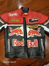 Giubbotto Pelle Uomo Red Bull