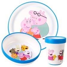 Peppa Pig 3 pz set di