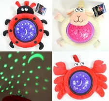 Plüsch-nachtlicht Einschlaftier Nana Star Lite Scarabeo Pecora Granchio Stelle