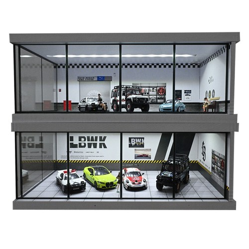 Diorama garage modello - 1/43,