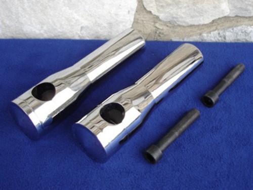 Dna chrome hidden bolt - chrome, 6"
