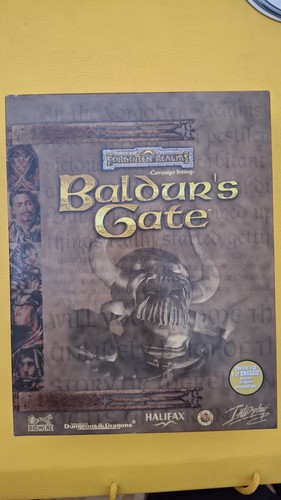 Baldur gate box cd - box, pc