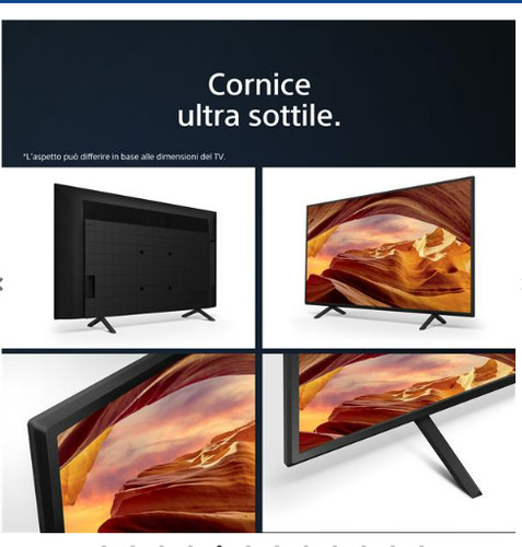 Sony smart 4k - tv, 43"