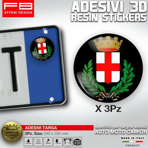 Adesivi bollino targa milano - targa,