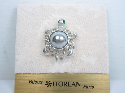 Spilla tartaruga orlan - spilla, d'orlan