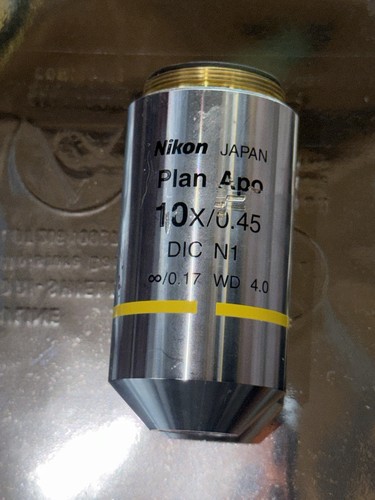 Nikon plan apo 10x - apo, 0.45