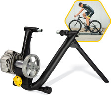 Fluid2 Indoor Bike Trainer, Smart Equipped Option, Adatto per Bici Da Strada E M