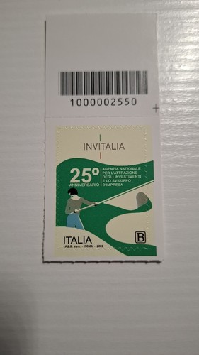 Francobollo invitalia varietà - francobollo,