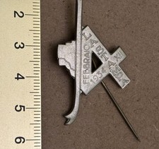 Spilla Distintivo Giornalista Quotidiano Torino La Stampa Giornalismo 1934