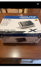 Alpine X-A70F Amplificatore Digitale 4 Canali Classe D 1400W