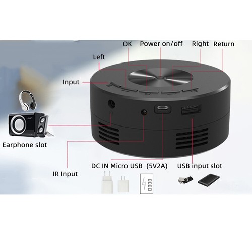 Mini proiettore led 1080p - proiettore,