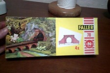 accessori x galleria x plastico ferroviario scala N  marca FALLER 78 germany