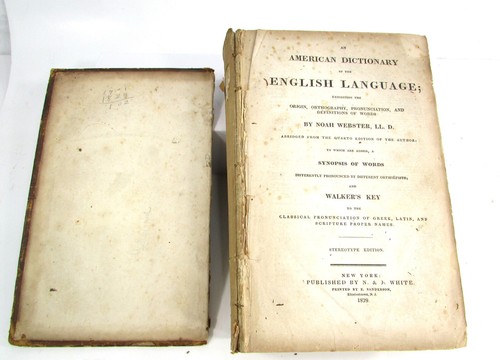 1839 noah webster american - webster, an