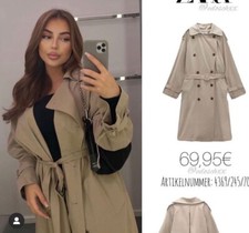 Trench coat Zara cammello