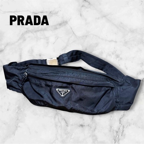 Prada tessuto nylon body bag - prada,