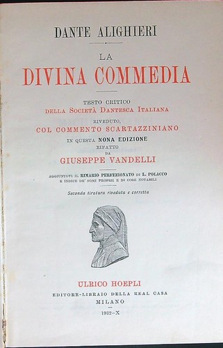 Divina commedia alighieri - la,