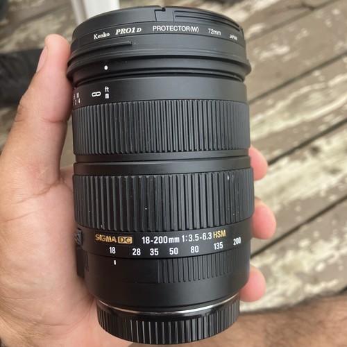 Sigma 200mm 6 3 - 18-200mm, ii
