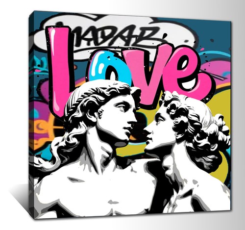 Quadro pop art dipinto - quadro,
