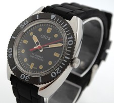Orologio subacqueo uomo vintage anni 80 manuale ORIS 38mm 17 Jewels Swiss Made