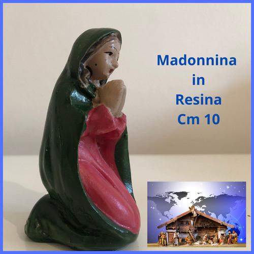 Madonnina presepe artigianale