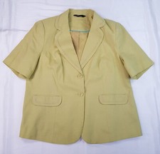 BLAZER DONNA MANICA CORTA LINO