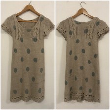 TWIN SET Vestito abito beige