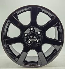 4 cerchi lega audi a4 a5 a6 q5 r17 nero lucido lt004559