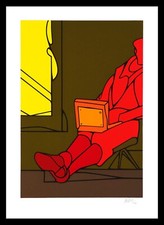 VALERIO ADAMI -  LITOGRAFIA   CM. 69,7 X 49,8