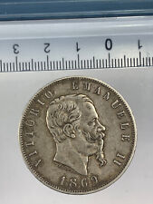 r73_198) Vittorio Emanuele II (1861-1878) - 5 Lire 1869 AG