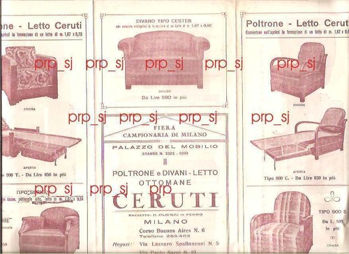 Pubblicità poltrona divano - pubblicità,